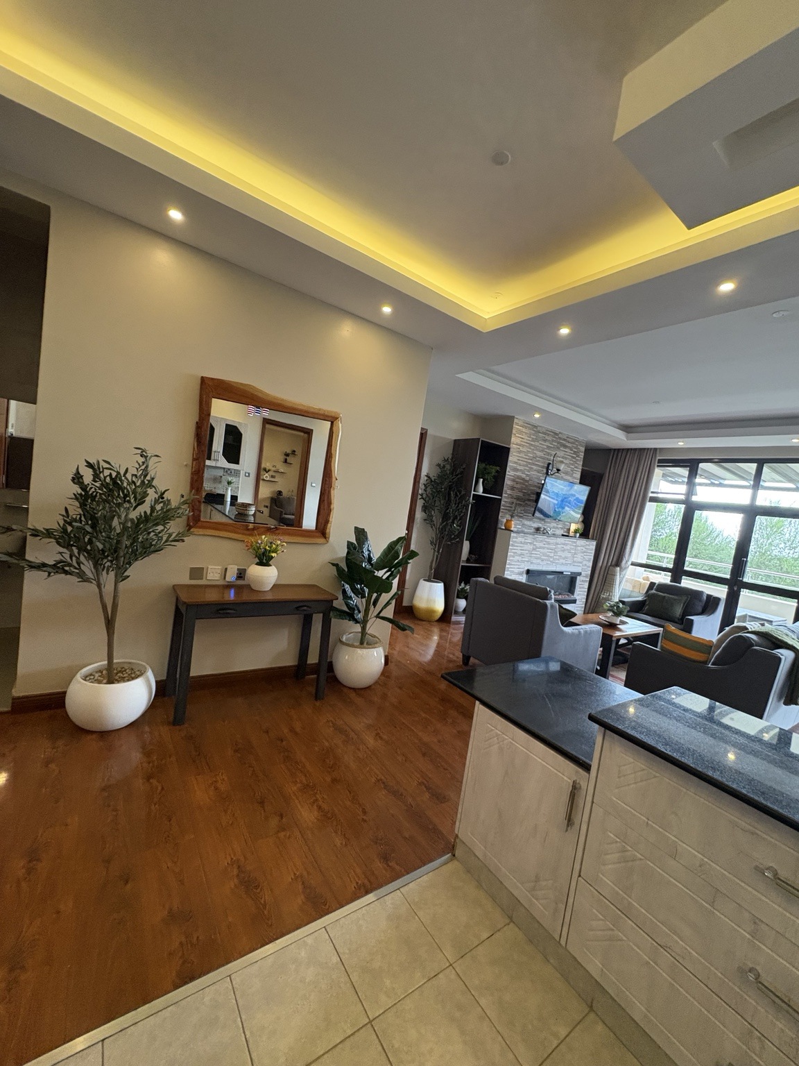 Living Room · Open-Plan Living Space